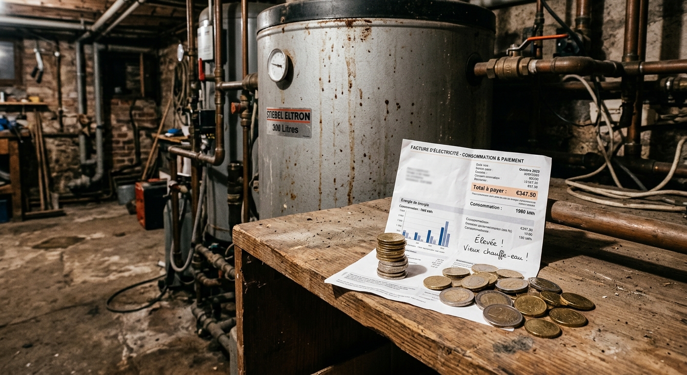 Gaspillage d'&eacute;nergie