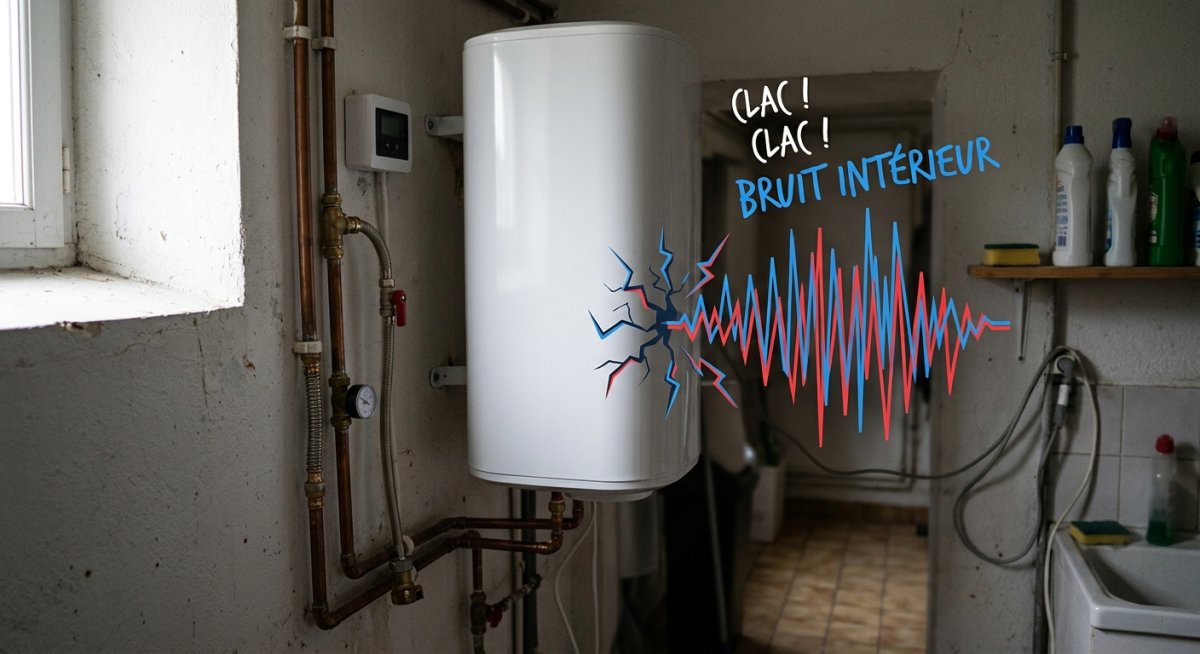 Chauffe-eau : claquement et sifflement